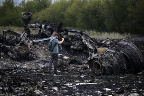 В ДНР нашли останки тел на месте крушения «Боинга»