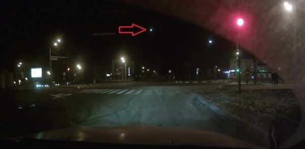 В Харькове на видео засняли, как на город падает метеорит