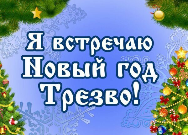 В Новосибирске жителей призывают встретить Новый год трезво