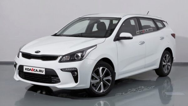 В сети представлены изображения нового универсала KIA Rio