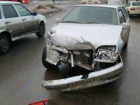 В столкновении с «Самарой» пострадала водитель ВАЗ-2114