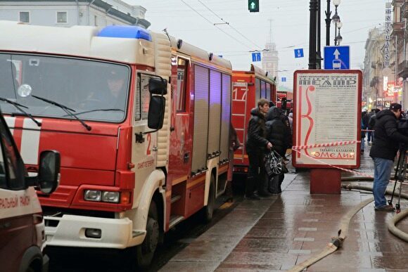 В московском ресторане из-за пожара обрушилась кровля