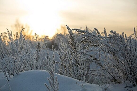 В Свердловской области перед Новым годом похолодает до минус 27 градусов