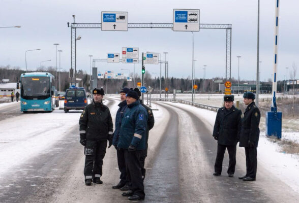 Житель Финляндии на автомобиле прорвался через границу в Российскую Федерацию