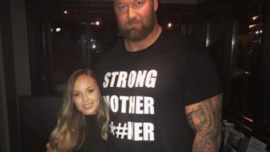 Звезда «Игры престолов» Гора Клиган влюбился в полутораметровую красотку