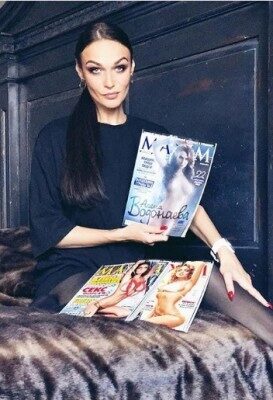 Алена Водонаева показала все обложки Maxim со своими голыми фото