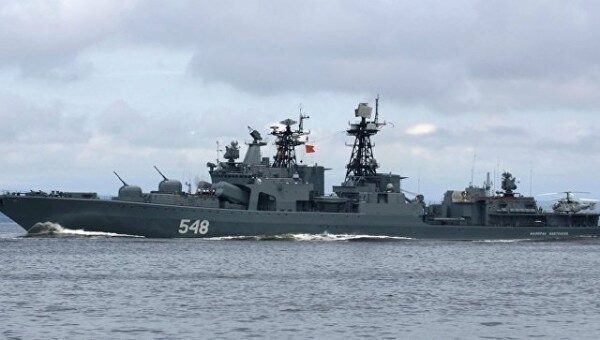 Два корабля ТОФ РФ прибыли с визитом в Шанхай