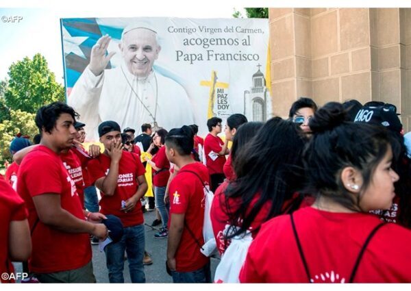 Этапы апостольского визита Папы Франциска в Чили