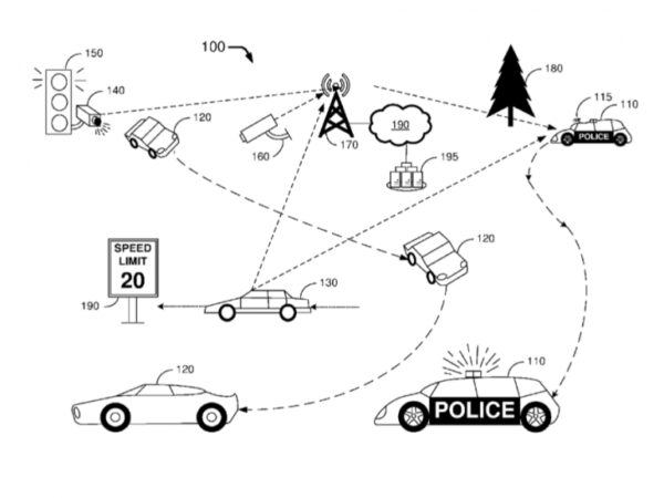 Ford запатентовал беспилотный полицейский автомобиль будущего (ВИДЕО)