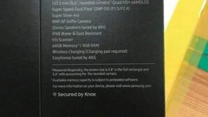 Коробка «рассекретила» шокирующие характеристики Samsung Galaxy S9