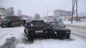 Крупная авария в Сыктывкаре собрала пробку в час пик?
