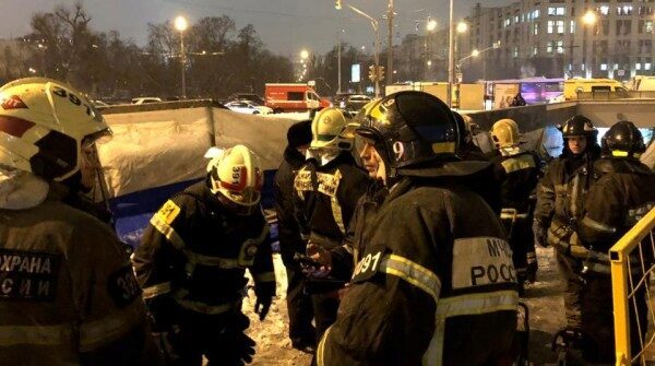 Обнародованы детали аварии у Московского метро на станции «Улица 1905 года»