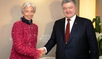 Порошенко встретился с главой МВФ Лагард