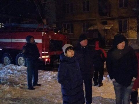 После пожара в Заводском районе госпитализировали трех человек
