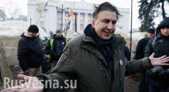 Саакашвили обвинил Порошенко в нарушении границы (ВИДЕО)