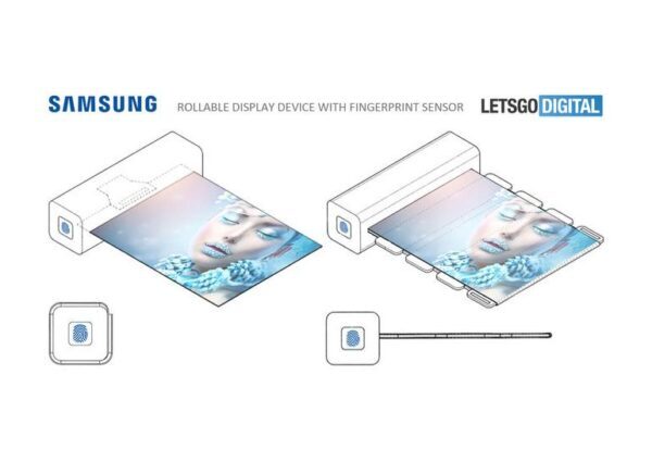 Samsung запатентовала устройство со сворачивающимся дисплеем (ФОТО)