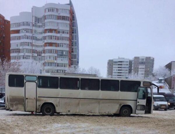 Шофёр автобуса сбил пенсионерку на автовокзале