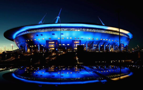Стадионы «Санкт-Петербург» и «Лужники» претендуют на звание лучшей арены предыдущего 2017 г.