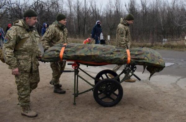 Украина передала представителям «ЛНР» тела ликвидированных боевиков