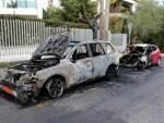 Украинское посольство в Афинах пытались забросать коктейлями Молотова