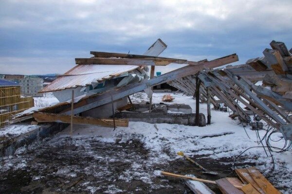 Ураган на Сахалине нанёс ущерб в 100 млн рублей