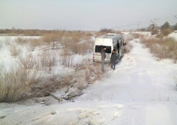 В Бурятии попал в ДТП микроавтобус с журналистами