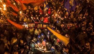 В Киеве прошел марш в честь Бандеры: появились яркие фото