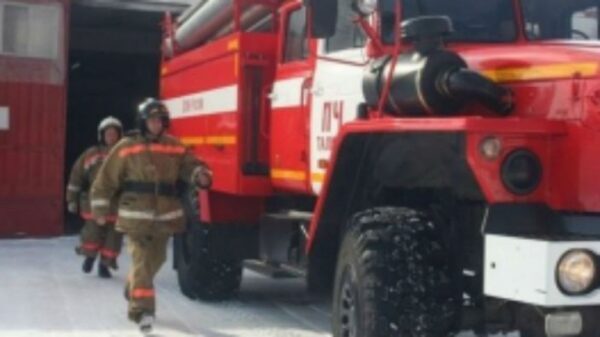 В Липецкой области в пожаре пострадал человек
