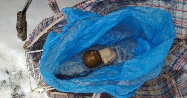 В сумке с металлоломом у жителя Курска полиция нашла гранату