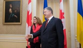 Во Львове Порошенко встретился с генерал-губернатором Канады
