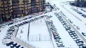 Жители Воронежа пришли в восторг от выпавшего снега