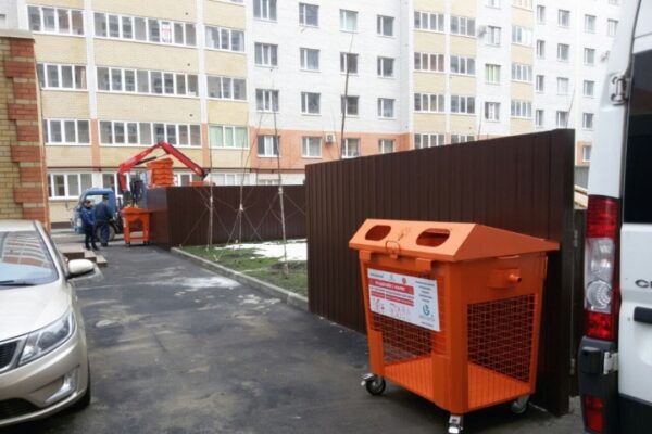 Контейнеры для раздельного сбора мусора устанавливают в Ставрополе