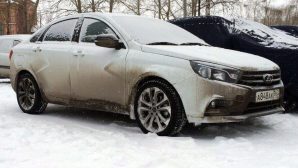 Lada Vesta Sport была замечена очевидцами во время испытаний в Сургуте?