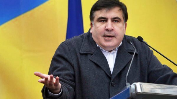 Михаил Саакашвили был задержан полицией в центре Киева