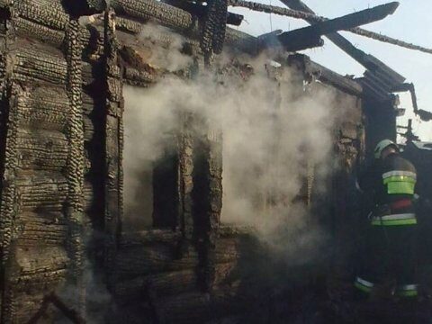 На тройном пожаре в Саратове пострадали люди