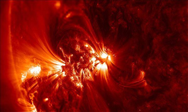 Начало 2018 года ознаменовалось самой крупной вспышкой на Солнце