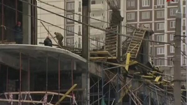 Новое происшествие на стройке в Даниловском районе Москвы
