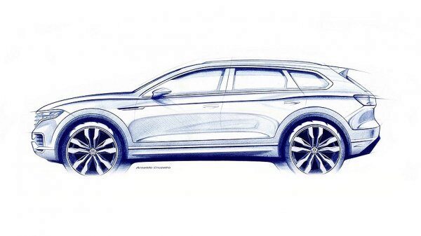 Новый Volkswagen Touareg дебютирует 23 марта в Пекине
