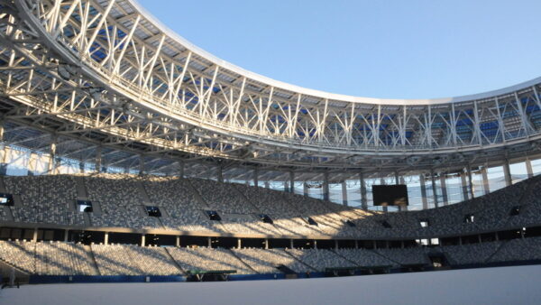 Работы на стадионе «Нижний Новгород» близятся к завершению