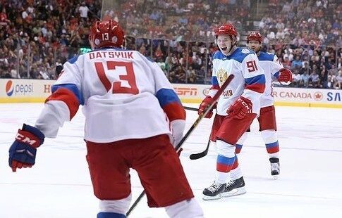 Русские хоккеисты проиграли словакам в первом матче на Олимпиаде