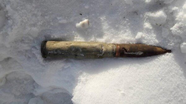 В Ижевске нашли взрывоопасный снаряд