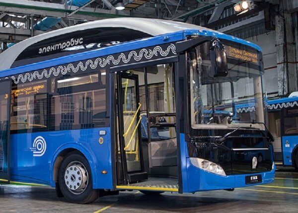 В Москве состоялась презентация нового электрического автобуса ГАЗ