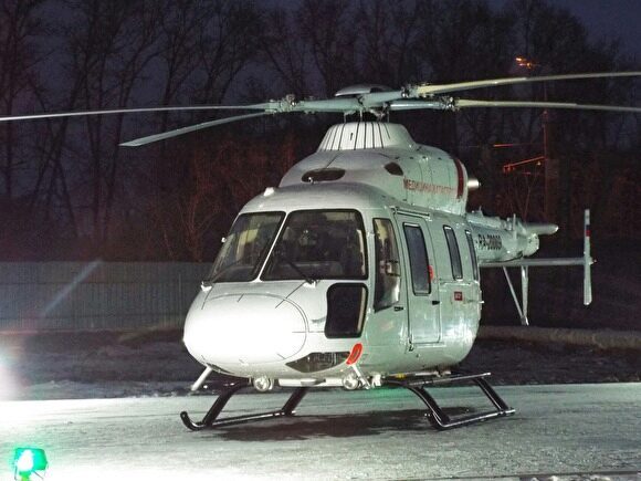 В Кургане открылся первый на Урале вертолетный центр