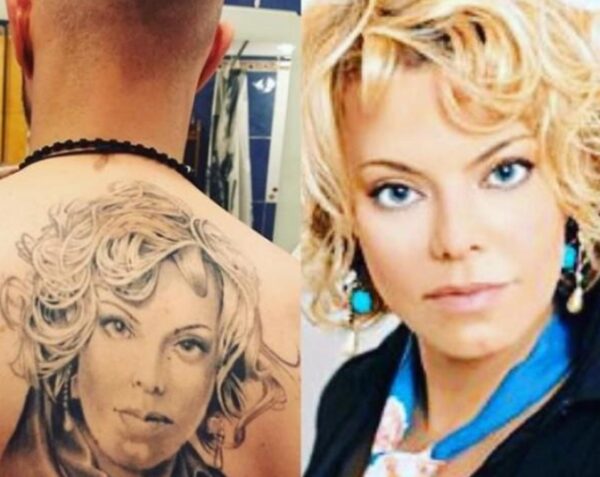 Яна Поплавская была в шоке от татуировки сына с её лицом