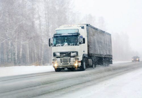 Замерзающего дальнобойщика спасли автоинспекторы