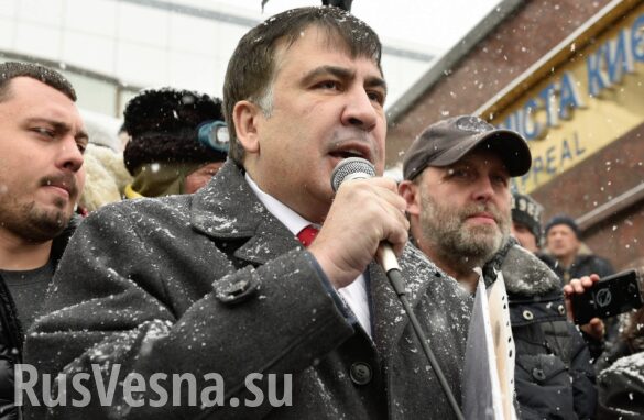 Саакашвили созывает своих сторонников на всеукраинский марш
