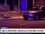 В США беспилотный автомобиль насмерть сбил человека