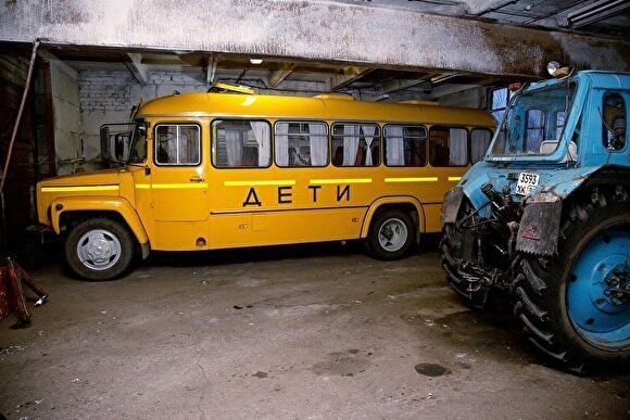 В Кемеровской области загорелся автобус с детьми из ХМАО