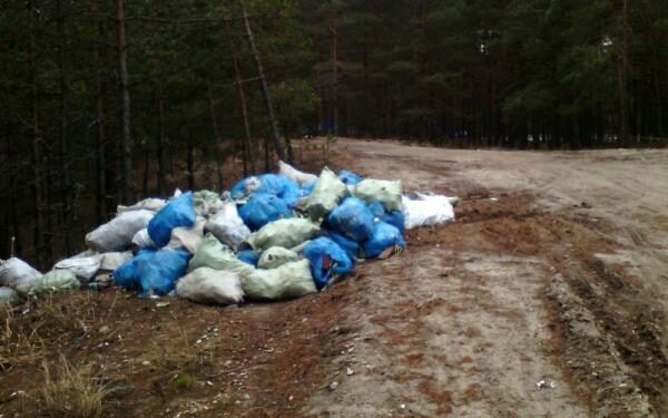 Жители Швейцарии выбрасывают мусор через границу