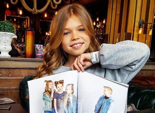 9-летняя дочь Дмитрия Тарасова стала моделью